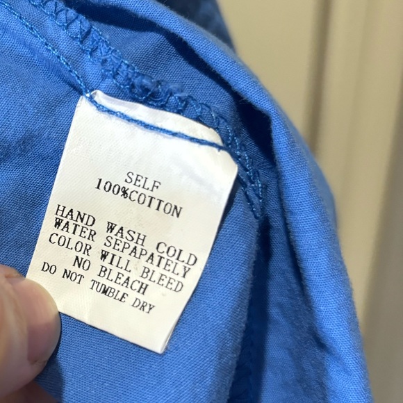 Pinch Blue Ruffle Mini Dress - Picture 8 of 8